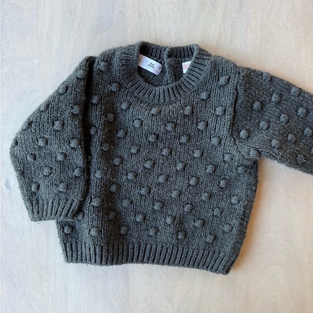Zara Pompom Sweater